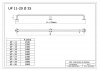 Handlauf für barrierefreies Bad 120 cm weiß ⌀ 25 mm