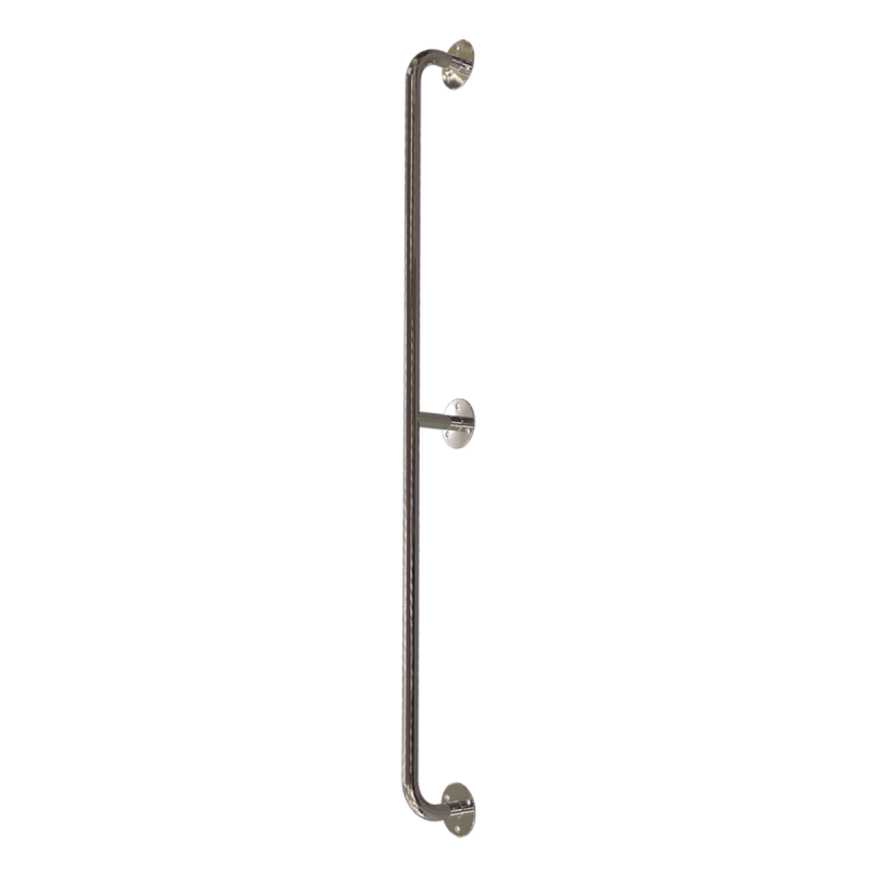 Gerader Handlauf für barrierefreies Bad 190 cm aus rostfreiem Edelstahl ⌀ 25 mm