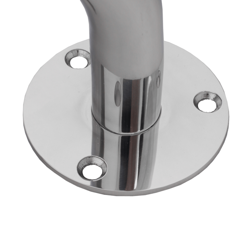 Handlauf für barrierefreies Bad 130 cm aus rostfreiem Edelstahl ⌀ 32 mm
