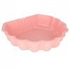 Piaskownica zamykana basen Muszelka Twins podwójna 2w1 160x87,5x19,5cm różowa