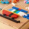 MASTERKIDZ Zestaw Klocków Konstrukcyjnych STEM 135 el. z Nakładką na Panel 4 szt.