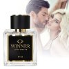Perfumy męskie WINNER N°13 z białym piżmem. Mocny podniecający zapach