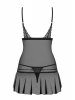 Shibu koszulka i stringi czarna L/XL
