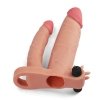 PRZEDŁUŻKA ADD 1 VIBRATING DOUBLE PENIS SLEEVE