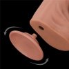 14'' KING SIZED SLIDING SKIN DUAL LAYER DONG