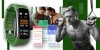 Smartband GIEWONT Fit&GO Duo GW200-5 - Black + Pasek Go Green