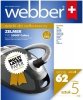 Worki Webber Zelmer 2000/2010 /plus 2 filtry/ (62 multi layer paper)
