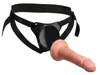 King Cock Elite - Uprząż Strap-On Z Realistycznym Dildo 15 CM Jasny Kolor Skóry