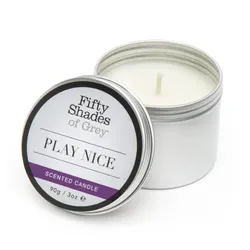 Świeca do masażu - Fifty Shades of Grey Play Nice Vanilla Candle 90g