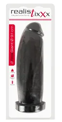 Realistixxx - Wielkie Czarne Dildo XXL Giant Dildo 29.8 cm