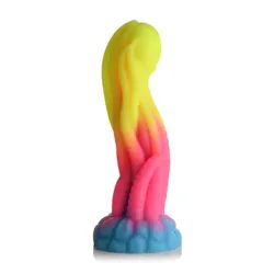 Świecące w ciemności silikonowe dildo Tenta  XR Brands