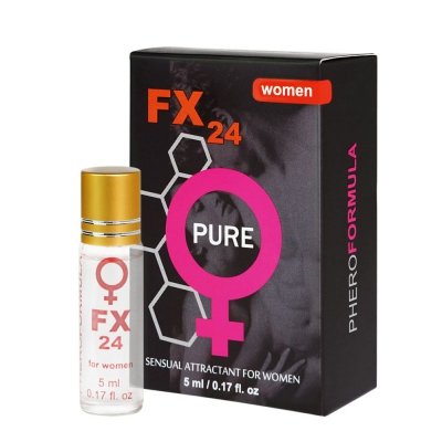 Perfumy damskie, feromony FX24 bezzapachowe roll-on, 5 ml.