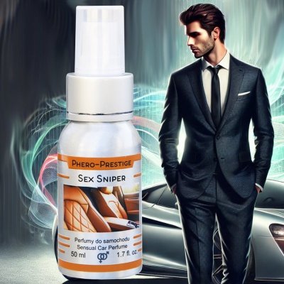 Perfumy do samochodu Sex Sniper 50 ml. Odświeżenie wnętrza.