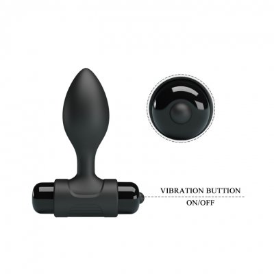 KOREK ANALNY PRETTY LOVE VIBRA BUTT PLUG