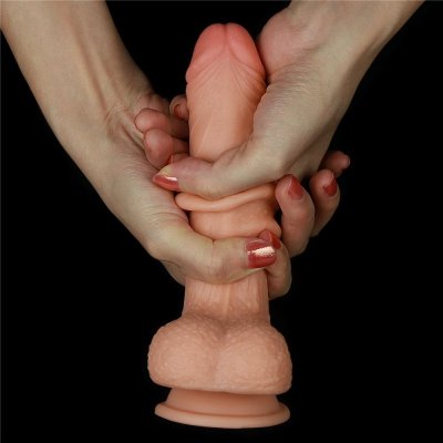 7&#039;&#039; SLIDING-SKIN DILDO