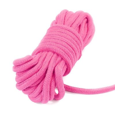LINA FETISH BONDAGE ROPE 10M RÓŻOWA