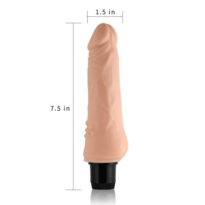 WIBRATOR 7.5&#039;&#039; XTREME FEEL CYBERSKIN VIBRATOR
