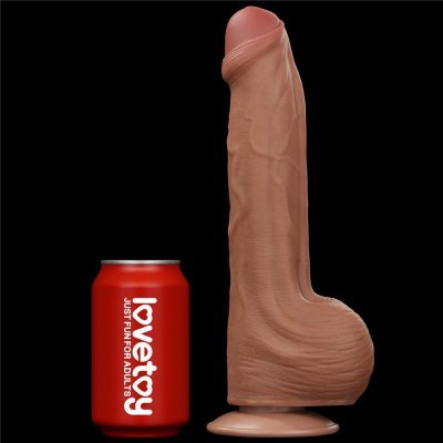 11.5&#039;&#039; KING SIZED SLIDING SKIN DUAL LAYER DONG