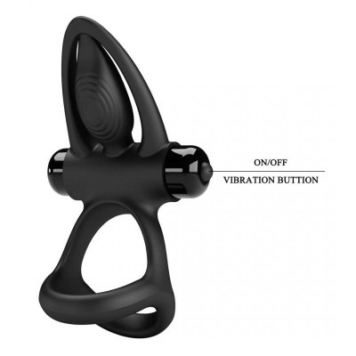 PIERŚCIEŃ PRETTY LOVE VIBRATION COCK RING