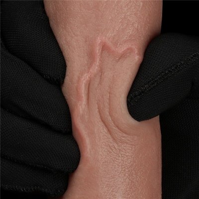 DILDO 8&#039;&#039; DUAL LAYERED SILICONE COCK