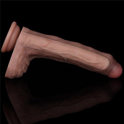 DILDO 8.5&#039;&#039; DUAL LAYERED SILICONE COCK