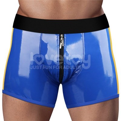CHIC STRAP-ON SHORTS (28 - 31 CALI W PASIE) NIEBIESKI