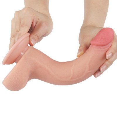 DILDO 8.5&#039;&#039; SLIDING SKIN DUAL LAYER DONG