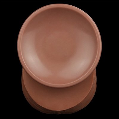 DILDO 12&#039;&#039; KING SIZED SLIDING SKIN DUAL LAYER DONG BRĄZOWY