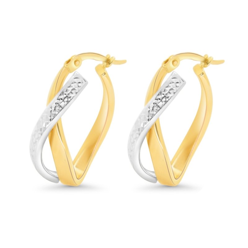 Złote kolczyki – klasyczna elegancja, złoto 585, biżuteria damska