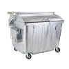 Kontener do wysypu czołowego 4500 l - 5000l (klapa półokrągła)