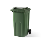 Pojemnik na odpady 240l IPL Plastics, zielony