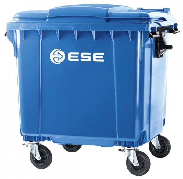 Pojemnik na odpady bytowe ESE 1100l Zielony