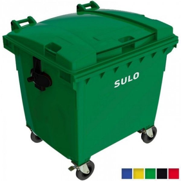 Pojemnik na odpady SULO 1100l Odpady zmieszane