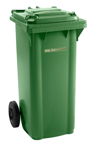 Pojemnik na odpady 120l SSI-Schaefer Czerwony