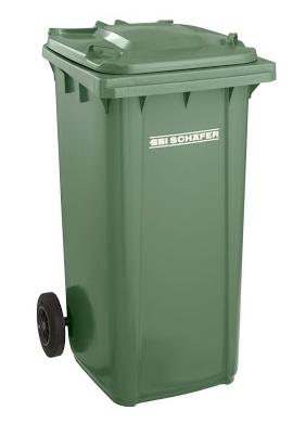 Pojemnik na odpady 240l SSI-Schaefer (Czerwony) GWARANCJA 5 LAT