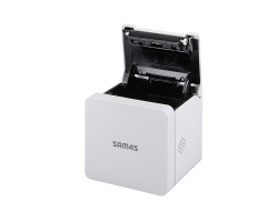 Termiczna drukarka paragonowa SAM4S GCUBE-102D Ethernet+Serial+USB, Biała