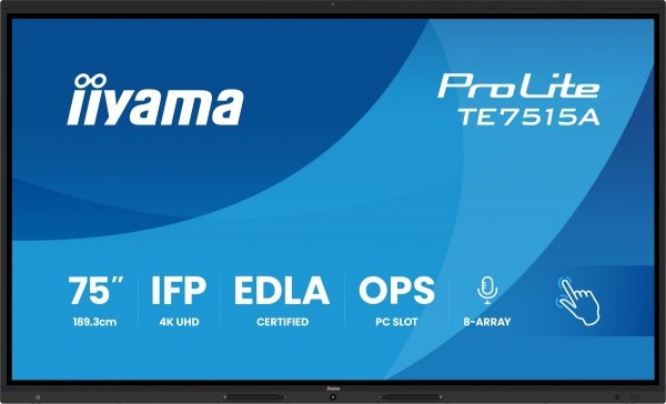 Monitor dotykowy IDS iiyama ProLite TE7515A-B2AG