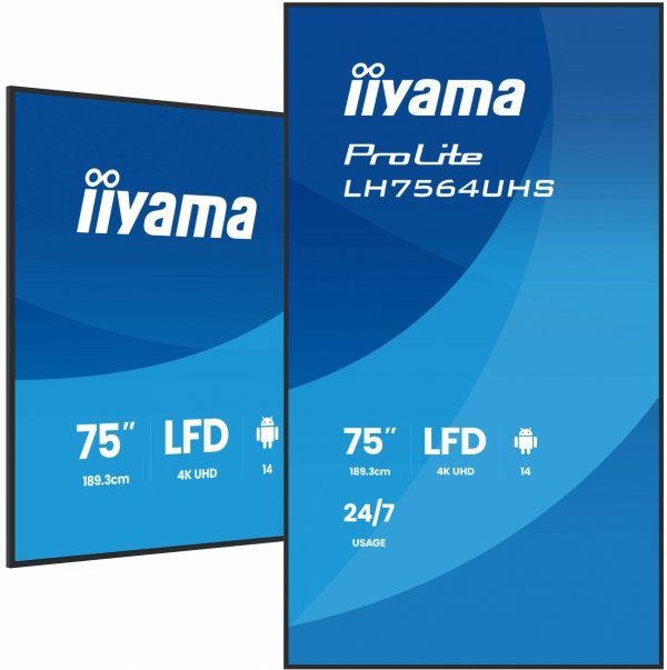 Monitor IDS iiyama ProLite LH7564UHS-B1AG