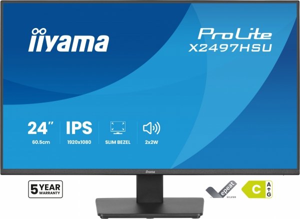 Monitor wolnostojący iiyama ProLite X2497HSU-B1