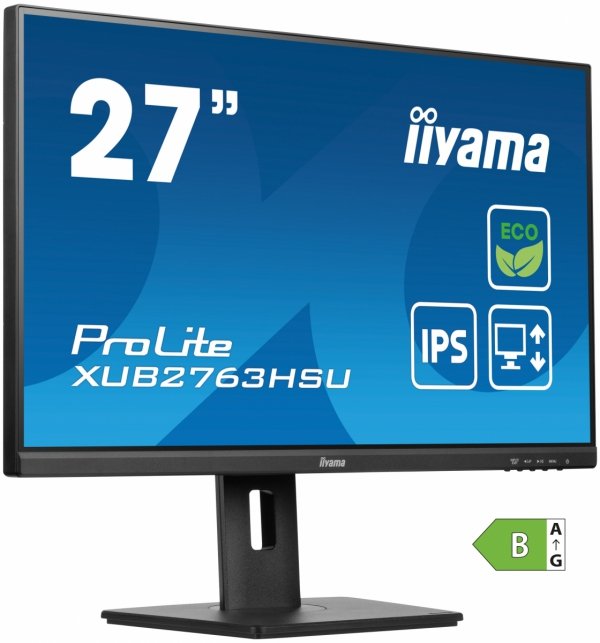 Monitor wolnostojący iiyama ECO ProLite XUB2763HSU-B1