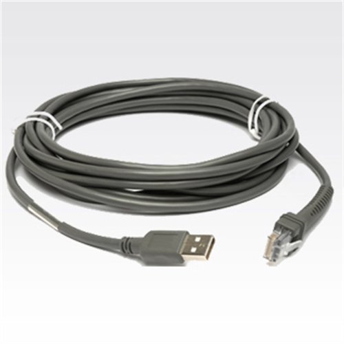 Zebra connection cable, USB, 4.6m