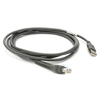 Zebra Kabel USB ekranowany, 2,1 m, prosty ( CBA-U21-S07ZBR ) 