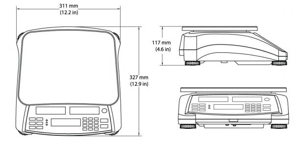 Ohaus Ranger Count 3000 (1,5kg) RC31P1502 - 30031782