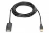 DIGITUS Kabel przedłużacz USB A 2.0 aktywny 5m