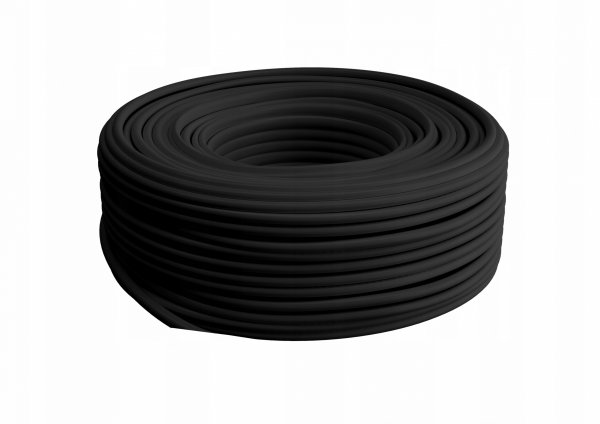 Kabel Skrętka U/FTP kat.6a drut 100m PE zewnętrzny suchy czarny