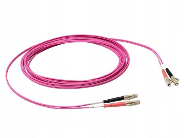 Patchcord światłowód MM duplex 50/125 LC-LC OM4 2m