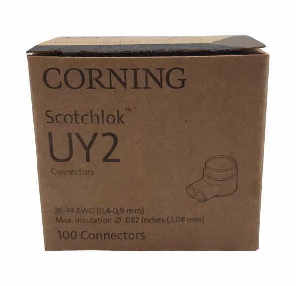 Szybkozłączki UY2 oryginalne 3M/Corning 100szt