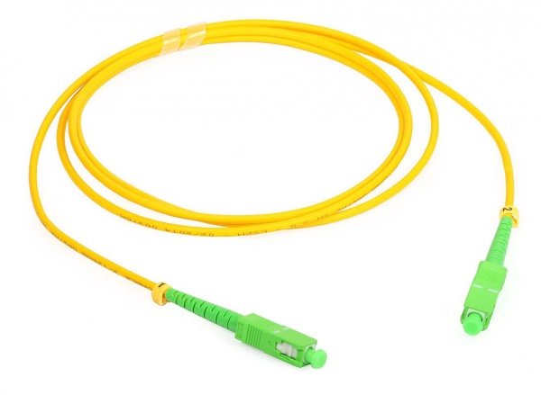 Patch cord SC/APC-SC/APC simplex SM 3m