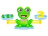 Gra Nauka Liczenia - Równoważnia Waga Szalkowa Żaba - Frog Balance