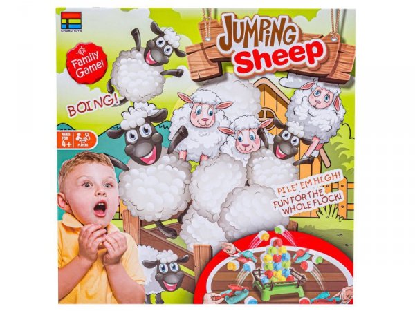 Rodzinna Gra Zręcznościowa &quot;Jumping Sheep&quot; SKACZĄCE OWCE Pchełki